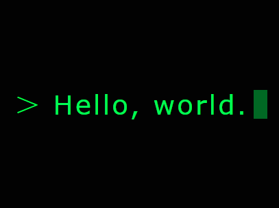 Hello World